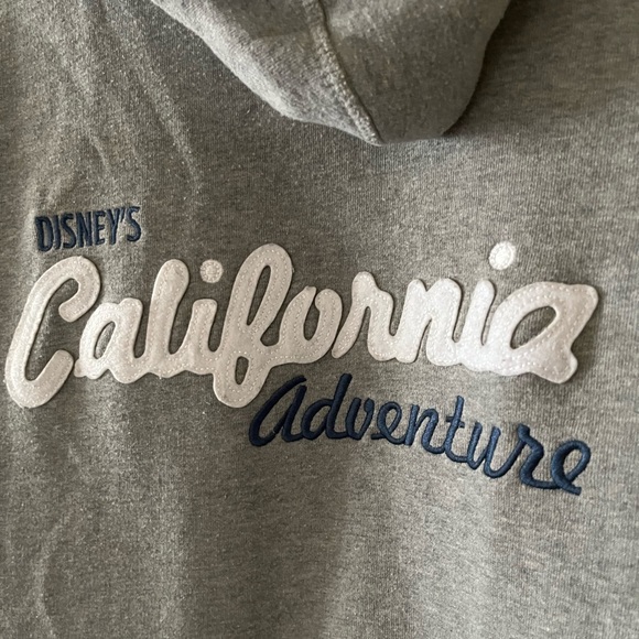 Vintage Disney California Adventure zip up hoodie size XS - Picture 3 of 5